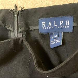 Ralph Lauren, black slacks